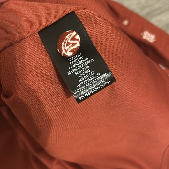 🩷FIRM PRICE🩷 WAYF Martini linen blend Drop Waist Mini Dress - Picture 14 of 14